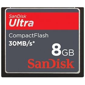 SanDisk 8GB Ultra CompactFlash Card