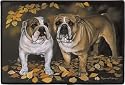 Bulldog Bulldogs Indoor / Outdoor Designer Doormat