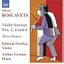 Nikolai Roslavets: Violin Sonatas; Three Dances