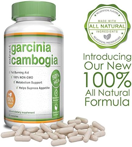 WiseVit® - 100% Pure Garcinia Cambogia Extract - All Natural Appetite Suppressant - Calories Intake Reducer & Energy Booster - Supports Healthy Metabolism & Digestive System - Weight Loss Supplement - Burns Fat as Energy - 100% Guaranteed!