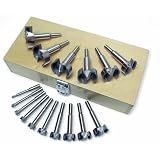 MLCS 9146 Forstner 16-Piece Bit Set in Wooden Box
