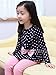 Little Hand Little Girls' Long Sleeve Shirts and Striped Leggings
