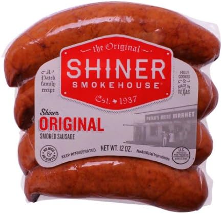 Shiner Smokehouse Original Smoked Sausage (7 Pack)