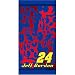 Nascar Beach Towels Jeff Gordon Flame Track Towel