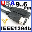 FoliumCEI Premium IEEE 1394b Firewire 800 400 Cable 9 Pin to 6 Pin Length 6FT for PC Mac DV 6 Foot 6 Feet NOTE: Buy ONLY From Amazon Seller FOLIUMCEI for Genuine FOLIUMCEI Product