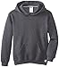 Russell Athletic Boys Dri-Power Fleece and Sweatshirts Hoodie, Hoodie - Black Heather, Large US