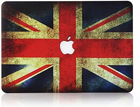 ArlyBaba Case Cover for Macbook Air 13 , with Keyboard Protective Film UK National Flag Case Design