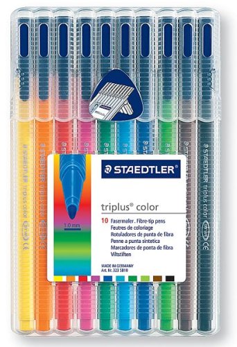 Childrens Toyshop  Electronics : STAEDTLER Fasermaler triplus color 323 Fasermaler Triplus Color 10er Box