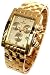 Mens Oskar Emil Rodez Limited Edition 23ct Gold Plated 7 Diamond Chronograph Watch with Gold Dial