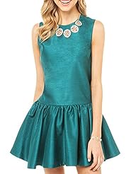 Girls Checkered Print Round Neck Pleated Sleeveless Polyester Ankle Length Above the Knee Jumpsuit 