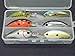 6 Hard Baits Fishing Lures in One Tackle Box Deep Water Crankbait For Bass Fishing C55KB