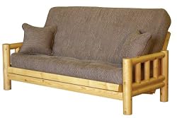 BigTreeFurnitureTahoeFullSizeFutonSofaSleeperSetwith2MatchingPillows