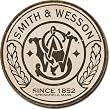 Smith & Wesson - Round Metal Tin Sign