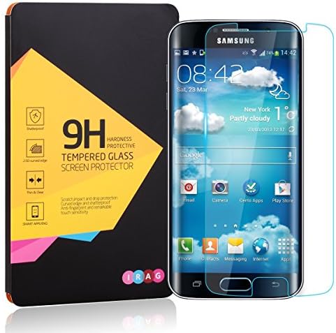 Galaxy S6 Screen Protector, iRAG® 0.33mm 9H Premium Tempered Glass Screen Protector for Samsung Galaxy S6 [Lifetime Warranty] Protect Your Screen from Drops, Scratches and Shatterproof