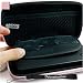 Kroo Eva Cube Carrying Zipper Case (Pink) with Determination Hand Strap For Nintendo DSi DS Lite