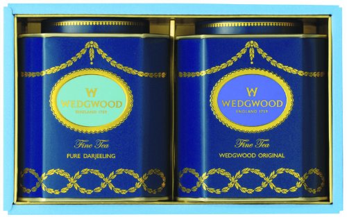 ウェッジウッド 紅茶ギフト (オリジナルティー125g、ダージリンティー125g) WT-50B