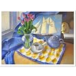 "Still Life with Schooner" by Frank Hanavan Signed Giclee