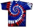 Sundog "Red, White and Blue" New Glory Swirl Tie-Dye S/S T-Shirt - ON SALE!