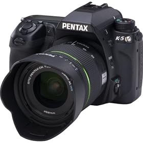 New-Black K-5 Digital SLR Camera with 18-55mm Zoom Lens and 3 LCD - DQ2296