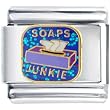 Golden Italian Charm Bracelet Soaps Junkie Words & Phrases