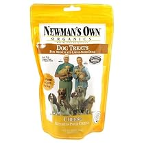 Newman's Own®Organics Dog Treats, Medium Sized, Cheese, 10-Ounce Bags (Pack of 6)