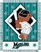 Florida Marlins Acrylic Triple Woven Jacquard Baby Blanket/Throw (36