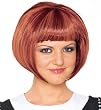 Mod Girl Natural Red Wig - Adult Std.