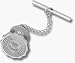 Sporting Goods : Auburn Tigers 'Seal' Tie Tac - Sterling Silver Jewelry