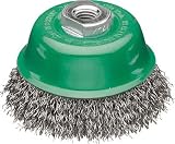 ＬＥＳＳＭＡＮＮ　工業用カップブラシ　Φ７５　ステンレス　線径０．３　4425294 423364