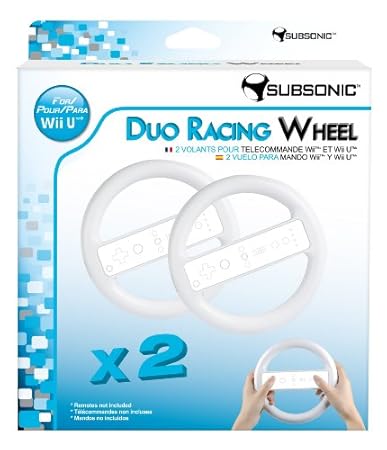 2 Volants pour télécommande Wii et Wii U