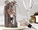 "Lustrous Leaf" Copper-Finish Bottle Stopper in Laser-Cut Leaf Gift Box - Baby Shower Gifts & Wedding Favors
