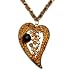 Acosta Jewellery - Topaz Crystal Leaf Necklace