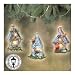 Thomas Kinkade Peaceful Retreats Birdhouse Christmas Tree Ornaments: Set One