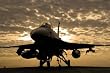 F-16C Fighting Falcon (Sunrise) Art Poster Print - 11" X 17"