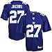 Reebok New York Giants #27 Brandon Jacobs Youth Royal Blue Replica Football Jersey