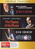 Sean Connery Collection - 3-DVD Set ( Just Cause / The Name of the Rose / Outland ) ( Der Name der Rose / Le nom de la rose / Il nome della rosa )