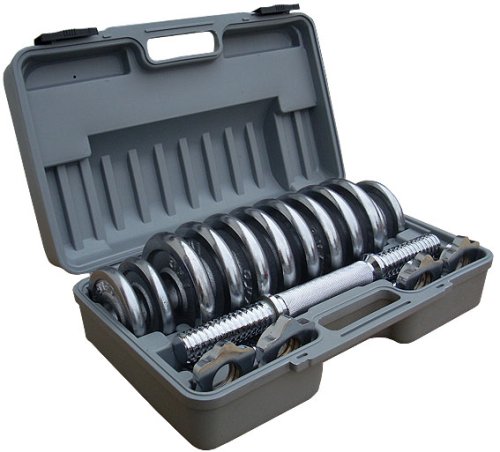 ScSPORTS 15 KG CHROM KOFFER SET