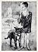 1965 Print Pablo Picasso Boy Dog Child Rose Period Friend Companion Art Love - Original Halftone Print