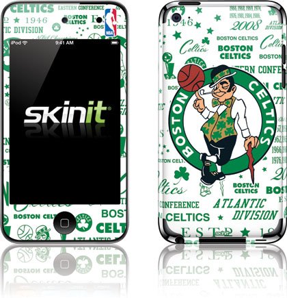 Skinit Boston Celtics Historic Blast Vinyl Skin for iPod Touch (4th Gen)