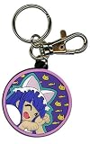 Moon Phase Kitty Mode PVC Key Chain