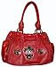 Women's Kathy Van Zeeland Purse Handbag Geranium It's a Cinch E/W Shopper