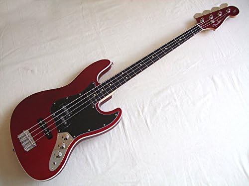 Fender Japan Aerodyne Jazz Bass AJB OCR Old Candy Red Electric Bass (Japan Import)