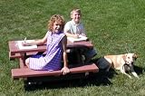 Engineered Plastic Systems CPT4 4ft Children's Table in Redwood