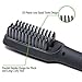 Uthcracy Brush Hair Straightener, Instant Magic Silky Straight Hair Styling, Anion Hair Care, Anti Scald, Zero Damage, Massage Straightening Irons, Detangling Hair Brush