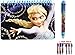 Disney Frozen Elsa The Queen Spiral Autograph Book and 1 Pen