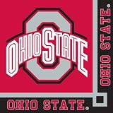 Creative Converting Ohio State Buckeyes Beverage Napkins (20 Count)