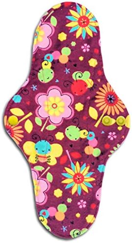 IncrediPad waterproof cloth menstrual pad by Talulah Bean- LoveBug... (12 inch)