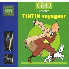 Tintin voyageur : Coffret Tintin grand voyageur du si�cle avec 2 figurines