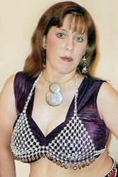 Silver Mesh Bra Cover with Row of Coins