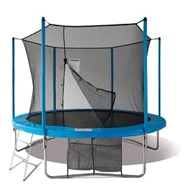 New Duplay 10ft Trampoline with Enclosure Ultimate Package - Improved Safety and Specification 2011 Model